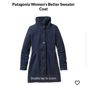 Patagonia Better Sweater Coat Navy Blue
